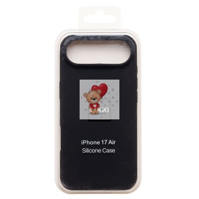 Чехол-накладка для Apple iPhone 17 Air (черный) ORG Soft Touch