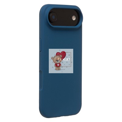 Чехол-накладка для Apple iPhone 17 Air (темно- голубой) ORG Soft Touch