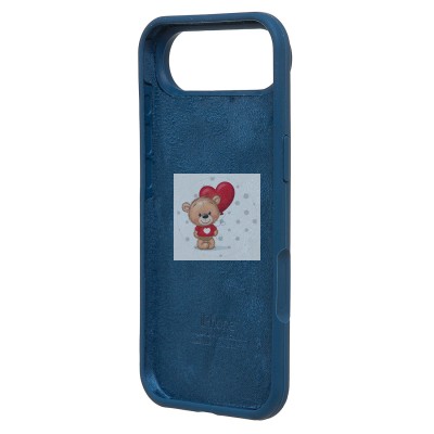 Чехол-накладка для Apple iPhone 17 Air (темно- голубой) ORG Soft Touch