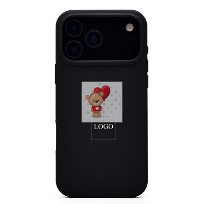 Чехол-накладка для Apple iPhone 17 Pro Max (черный) ORG Soft Touch