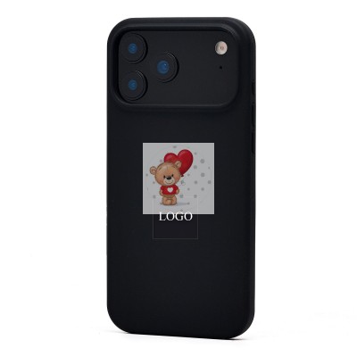 Чехол-накладка для Apple iPhone 17 Pro Max (черный) ORG Soft Touch