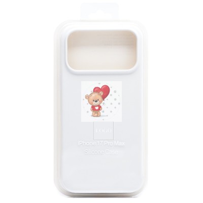 Чехол-накладка для Apple iPhone 17 Pro Max (белый) ORG Soft Touch