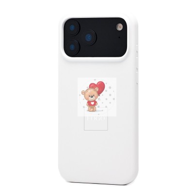 Чехол-накладка для Apple iPhone 17 Pro Max (белый) ORG Soft Touch