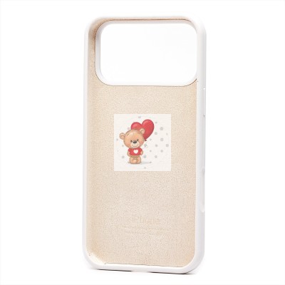 Чехол-накладка для Apple iPhone 17 Pro Max (белый) ORG Soft Touch