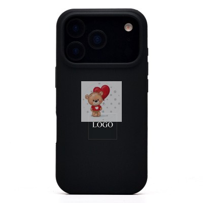 Чехол-накладка для Apple iPhone 17 Pro (черный) ORG Soft Touch