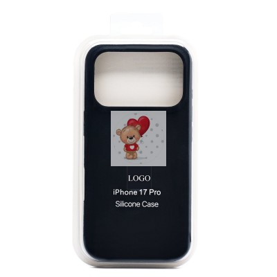 Чехол-накладка для Apple iPhone 17 Pro (черный) ORG Soft Touch