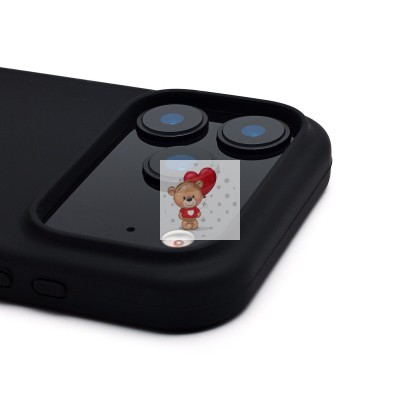 Чехол-накладка для Apple iPhone 17 Pro (черный) ORG Soft Touch