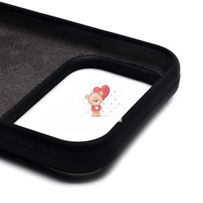 Чехол-накладка для Apple iPhone 17 Pro (черный) ORG Soft Touch