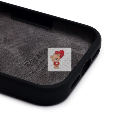 Чехол-накладка для Apple iPhone 17 Pro (черный) ORG Soft Touch