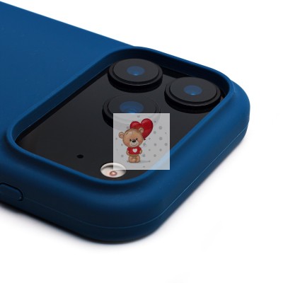 Чехол-накладка для Apple iPhone 17 Pro (темно- голубой) ORG Soft Touch