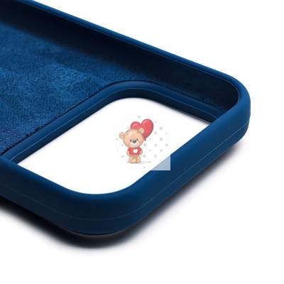 Чехол-накладка для Apple iPhone 17 Pro (темно- голубой) ORG Soft Touch