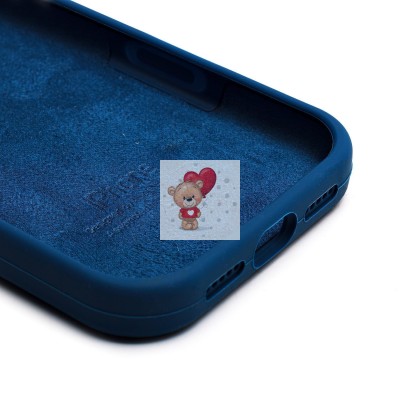 Чехол-накладка для Apple iPhone 17 Pro (темно- голубой) ORG Soft Touch