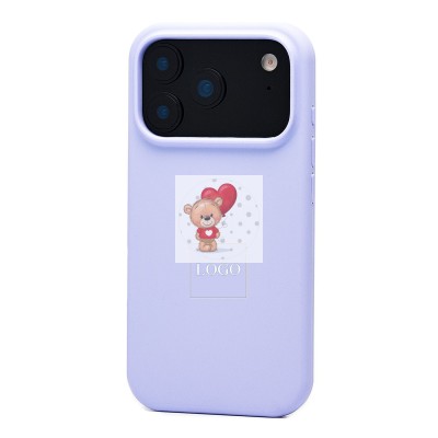 Чехол-накладка для Apple iPhone 17 Pro (пастельно-фиолетовый) ORG Soft Touch