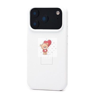 Чехол-накладка для Apple iPhone 17 Pro (белый) ORG Soft Touch