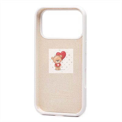 Чехол-накладка для Apple iPhone 17 Pro (белый) ORG Soft Touch