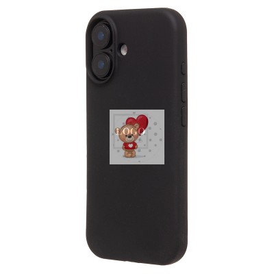 Чехол-накладка для Apple iPhone 17 (черный) ORG Soft Touch