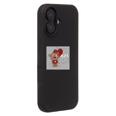 Чехол-накладка для Apple iPhone 17 (черный) ORG Soft Touch