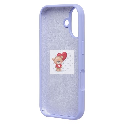 Чехол-накладка для Apple iPhone 17 (пастельно-фиолетовый) ORG Soft Touch