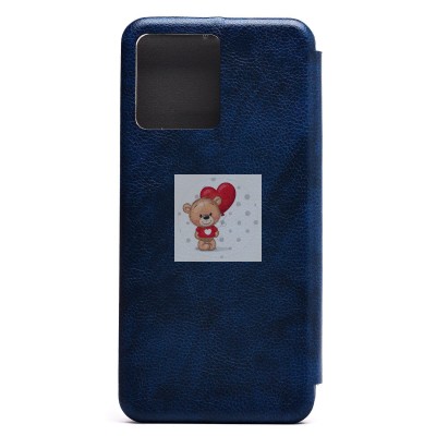 Чехол-книжка для OPPO realme C30 (голубой) BC002 Чехол-книжка для OPPO realme C30 (голубой) BC002