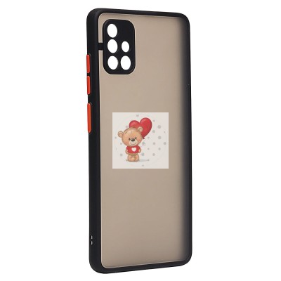 Чехол-накладка для Samsung SM-A515 Galaxy A51 (черный) PC041 Чехол-накладка для Samsung SM-A515 Galaxy A51 (черный) PC041