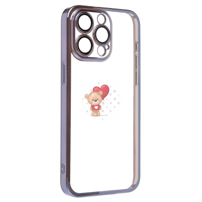 Чехол-накладка для Apple iPhone 15 Pro Max (голубой) PC073 с закрытой камерой Чехол-накладка для Apple iPhone 15 Pro Max (голубой) PC073 с закрытой камерой