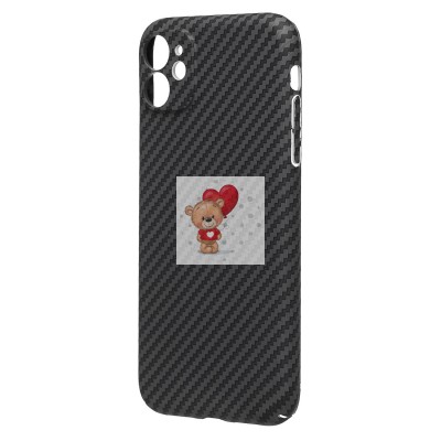 Чехол-накладка для Apple iPhone 11 (черный) PC322