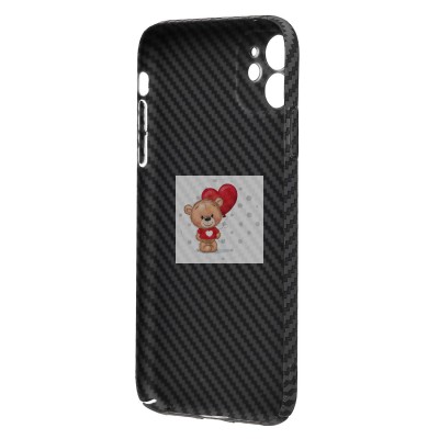 Чехол-накладка для Apple iPhone 11 (черный) PC322