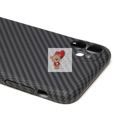 Чехол-накладка для Apple iPhone 11 (черный) PC322