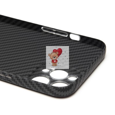 Чехол-накладка для Apple iPhone 12 Pro Max (черный) PC322 Чехол-накладка для Apple iPhone 12 Pro Max (черный) PC322