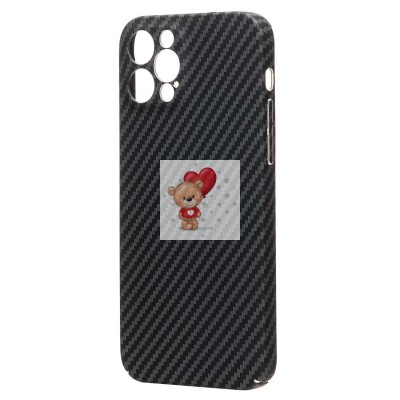 Чехол-накладка для Apple iPhone 12 Pro (черный) PC322 Чехол-накладка для Apple iPhone 12 Pro (черный) PC322