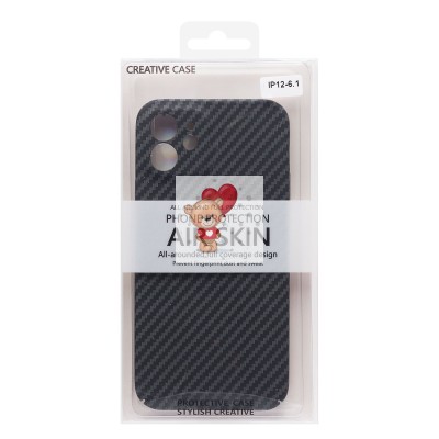 Чехол-накладка для Apple iPhone 12 (черный) PC322