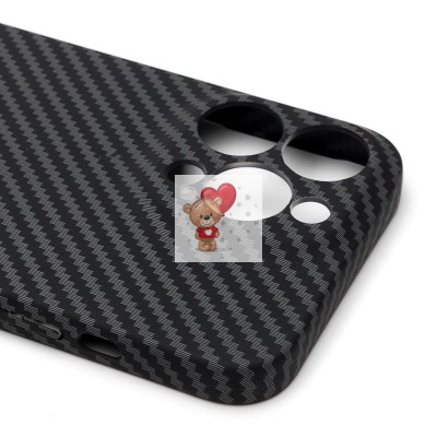 Чехол-накладка для Apple iPhone 13 Pro (черный) PC322