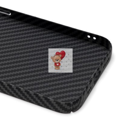 Чехол-накладка для Apple iPhone 14 (черный) PC322