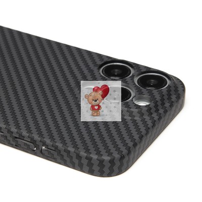 Чехол-накладка для Apple iPhone 15 Pro Max (черный) PC322 Чехол-накладка для Apple iPhone 15 Pro Max (черный) PC322