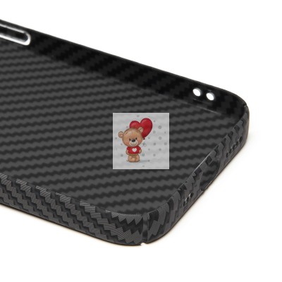 Чехол-накладка для Apple iPhone 15 Pro (черный) PC322 Чехол-накладка для Apple iPhone 15 Pro (черный) PC322