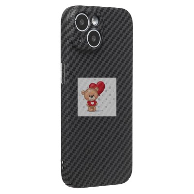 Чехол-накладка для Apple iPhone 15 (черный) PC322 Чехол-накладка для Apple iPhone 15 (черный) PC322