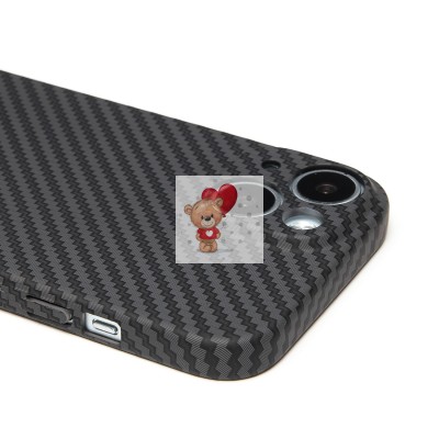 Чехол-накладка для Apple iPhone 15 (черный) PC322 Чехол-накладка для Apple iPhone 15 (черный) PC322