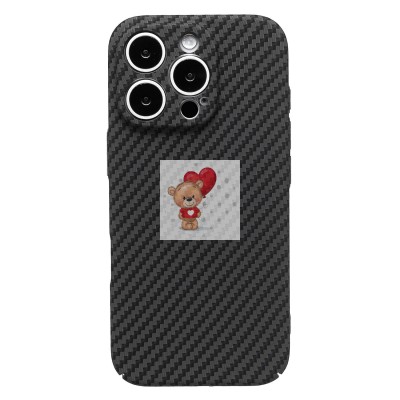 Чехол-накладка для Apple iPhone 16 Pro (черный) PC322