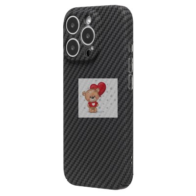 Чехол-накладка для Apple iPhone 16 Pro (черный) PC322