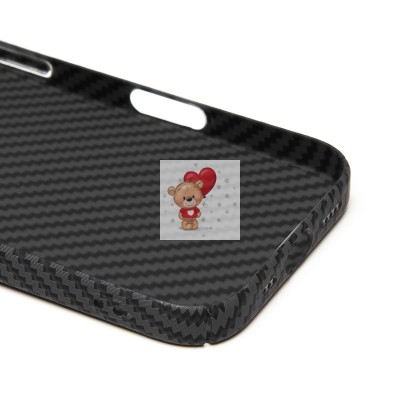 Чехол-накладка для Apple iPhone 16 Pro (черный) PC322