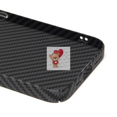 Чехол-накладка для Apple iPhone 16e (черный) PC322