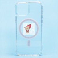 Чехол-накладка для Apple iPhone 12 Pro (прозрачный) SM006 SafeMag Чехол-накладка для Apple iPhone 12 Pro (прозрачный) SM006 SafeMag