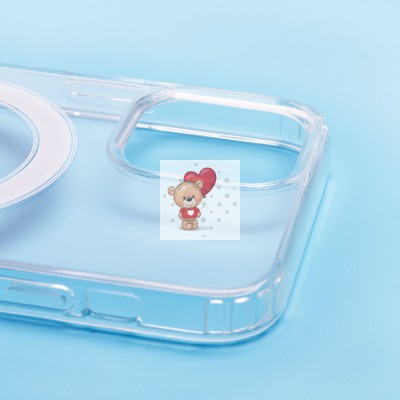 Чехол-накладка для Apple iPhone 12 Pro (прозрачный) SM006 SafeMag Чехол-накладка для Apple iPhone 12 Pro (прозрачный) SM006 SafeMag