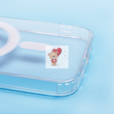 Чехол-накладка для Apple iPhone 12 Pro (прозрачный) SM006 SafeMag Чехол-накладка для Apple iPhone 12 Pro (прозрачный) SM006 SafeMag