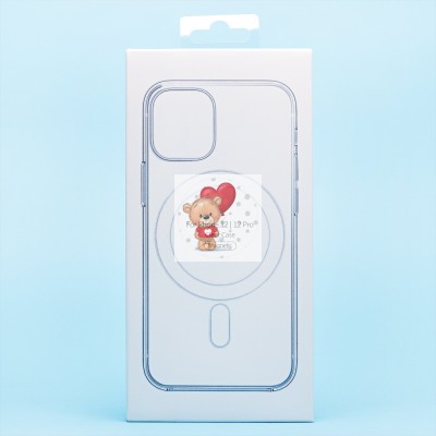 Чехол-накладка для Apple iPhone 12 Pro (прозрачный) SM006 SafeMag Чехол-накладка для Apple iPhone 12 Pro (прозрачный) SM006 SafeMag