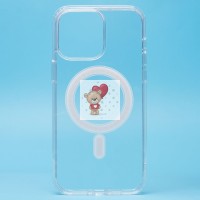 Чехол-накладка для Apple iPhone 14 Pro Max (прозрачный) SM006