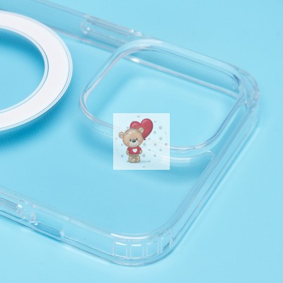 Чехол-накладка для Apple iPhone 14 Pro Max (прозрачный) SM006