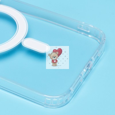 Чехол-накладка для Apple iPhone 14 Pro Max (прозрачный) SM006