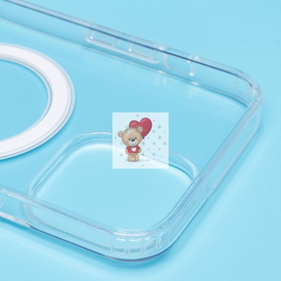 Чехол-накладка для Apple iPhone 14 Pro Max (прозрачный) SM006