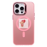 Чехол-накладка для Apple iPhone 15 Pro Max (розовый) SM025 SafeMag Чехол-накладка для Apple iPhone 15 Pro Max (розовый) SM025 SafeMag